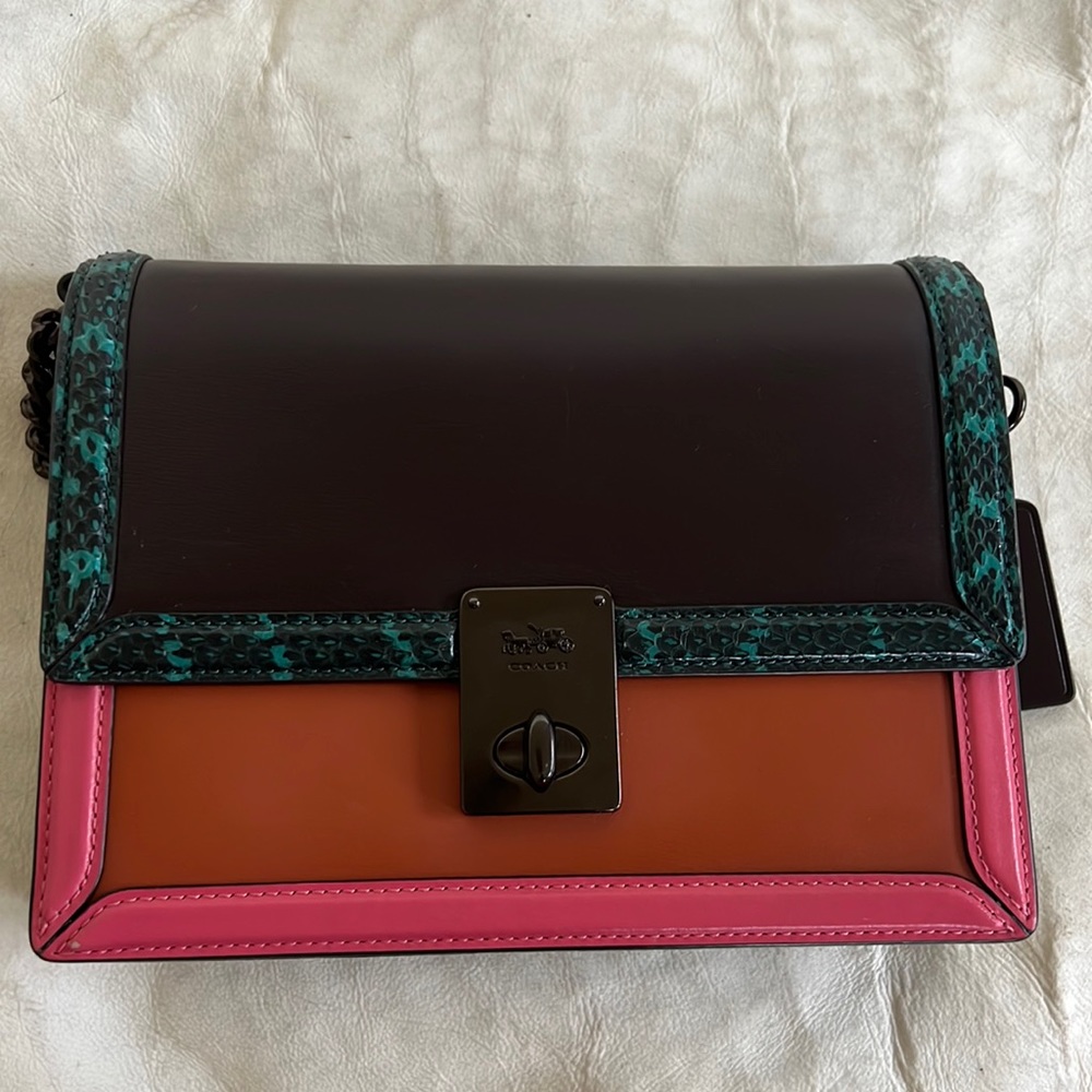 NWOT Coach Colorblock Hutton